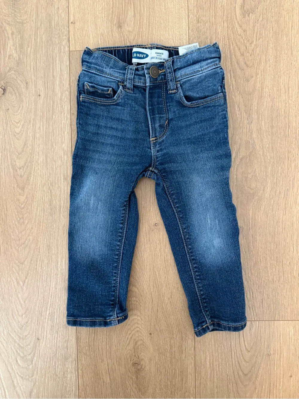 Old Navy Boys Blue Slim Fit Denim Jeans